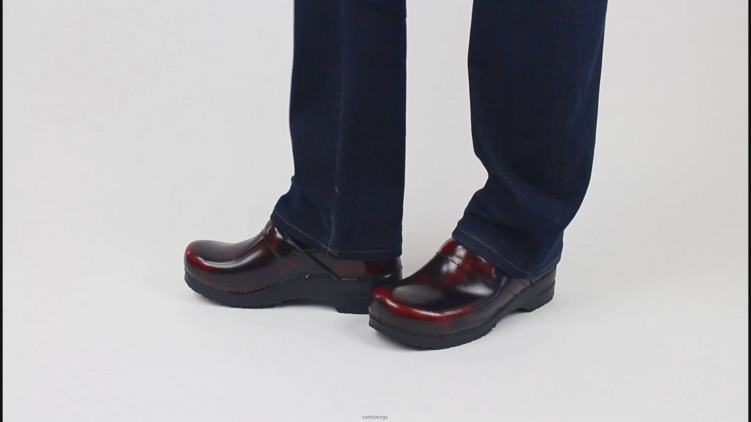 menn bordeaux pro cabrio Sanita sko RB0R2183